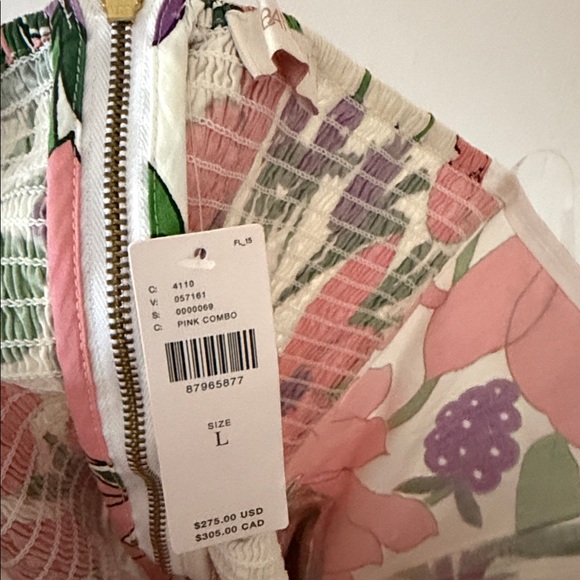 Banjanan Della Strapless Peplum Top Size L - Picture 6 of 8